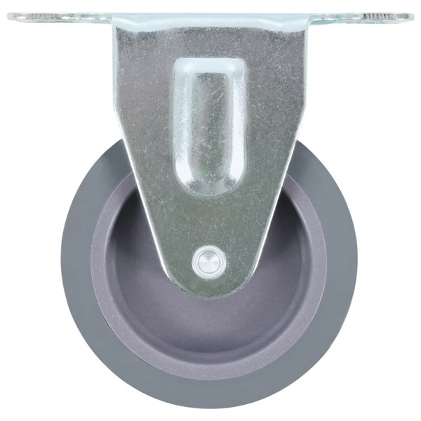 Berkfield Fixed Casters 4 pcs 75 mm