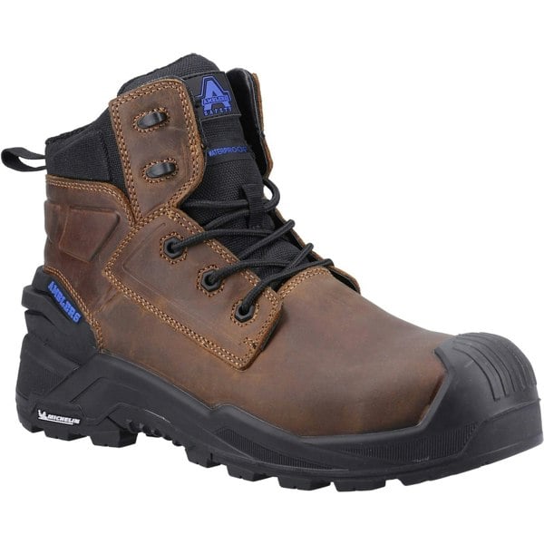 Amblers Safety 980C Crusader Men's Safety Boots in Brown
