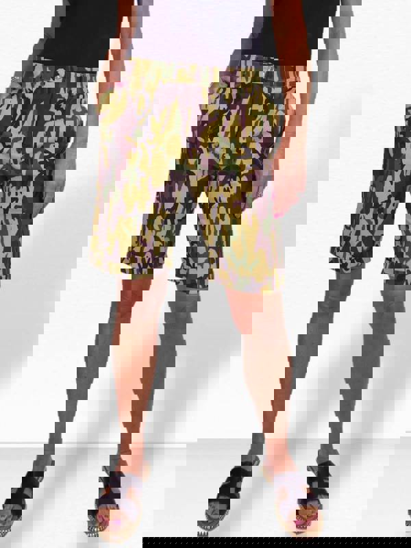 Paulo Due Women's Stretch Cuffed Bermuda Shorts