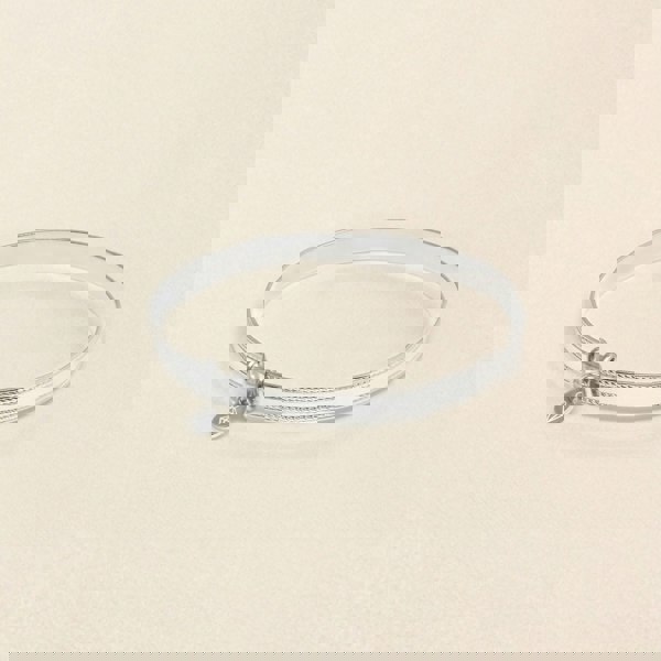 Say It With Thin Baby Bangle - Stainless Steel