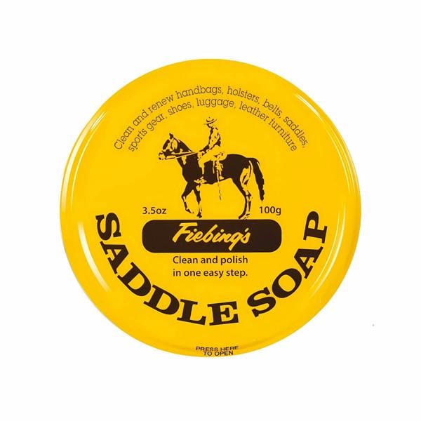 Fiebing's Saddle Soap Cleaner - Portable Leather Cleaning 3oz