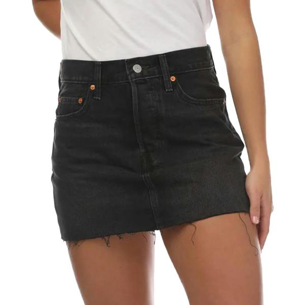 Levis Womens/Ladies Icon Skirt - Black - 
