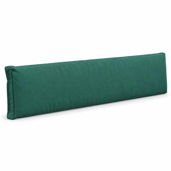 Samuel Alexander Charles Taylor 3 Seater Bench Wooden Chair Back Cushion In Green