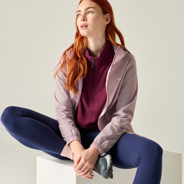 Regatta Womens Pack It III Waterproof Jacket - Powder Lilac