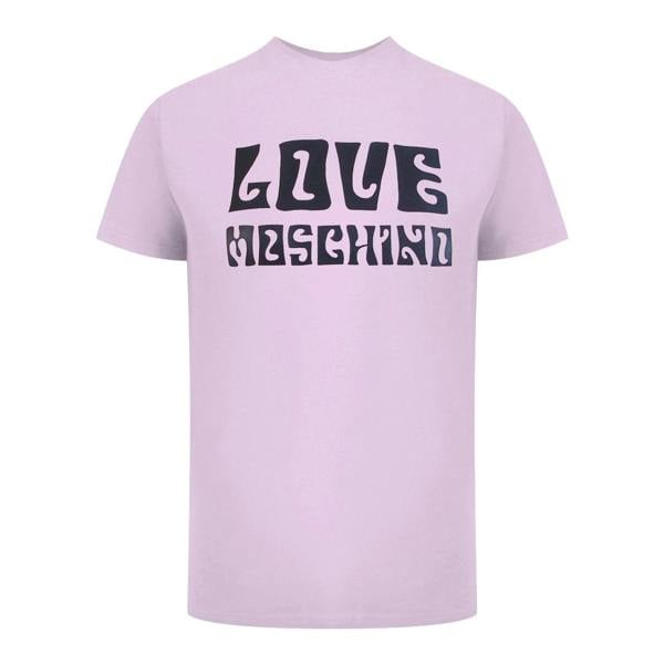 Moschino Love Moschino JG7408PP0NL50600 Pink T-Shirt Womens