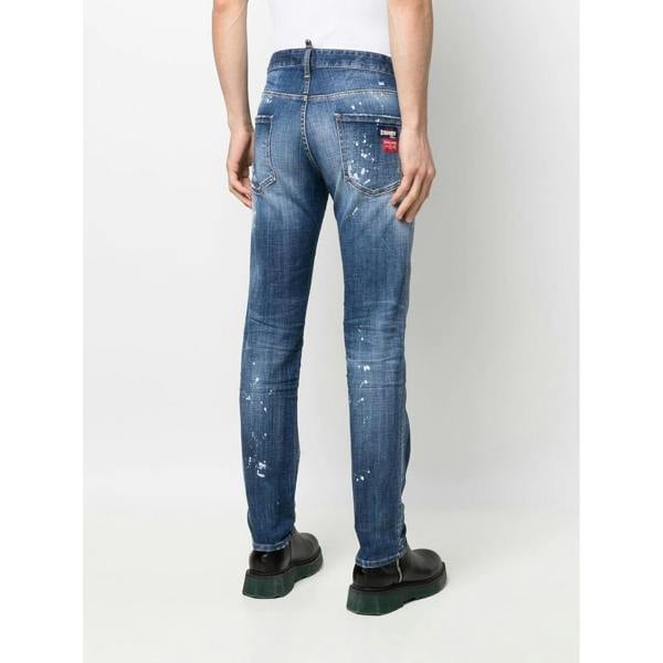 Dsquared Cool Guy Slim Jeans   in  Blue