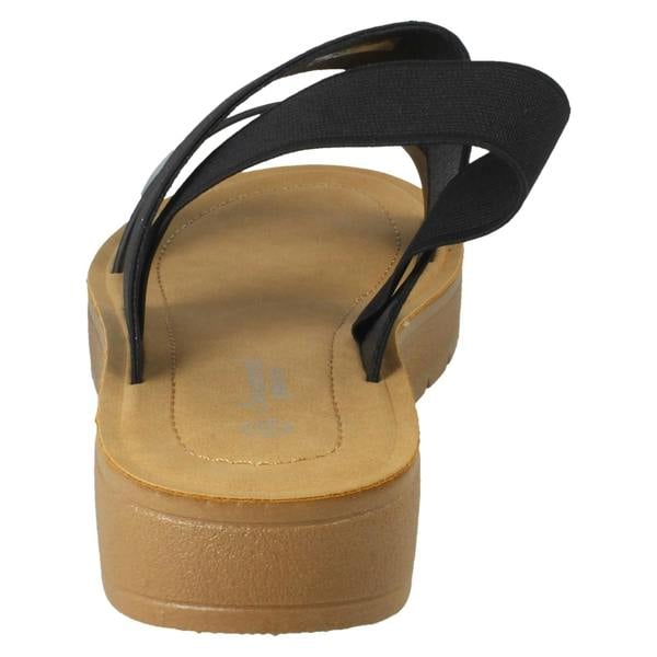 Savannah Ladies Savannah Elasticated Heel Summer Sandals F00447