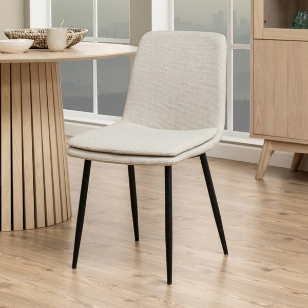 Furniture To Go Becca Dining Chair in Beige Set of 4