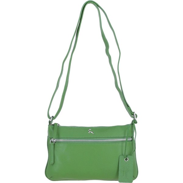 'Swansea' Real Leather Crossbody Bag: swansea