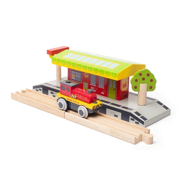 Bigjigs Rail Mighty Red Loco (Battery Operated)