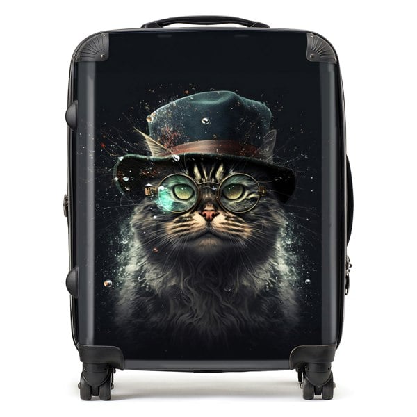 Warren Reed Norwegian Forest Cat Splashart Suitcase