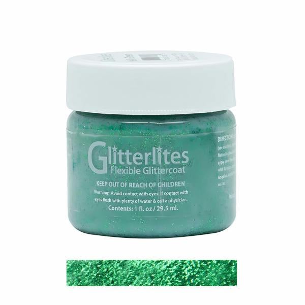 Angelus Glitterlites Paint - Sparkling Glitter Effects for Leather 1oz