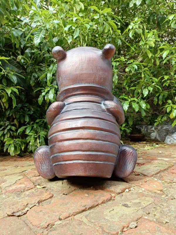 Inspirational Gifting Large Winnie-The-Pooh Ornament Sculpture For A Home or Garden