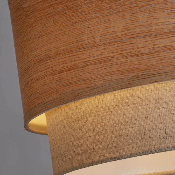 Lighting Collection Carter Two Tier Easy Fit Shade