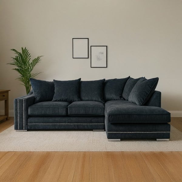 Furnishings For Less Kensington Deluxe Chenille Corner Sofa