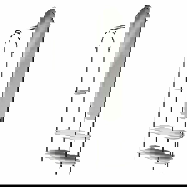 Dorel Home Anastasia Valet with Mirror Dove Grey