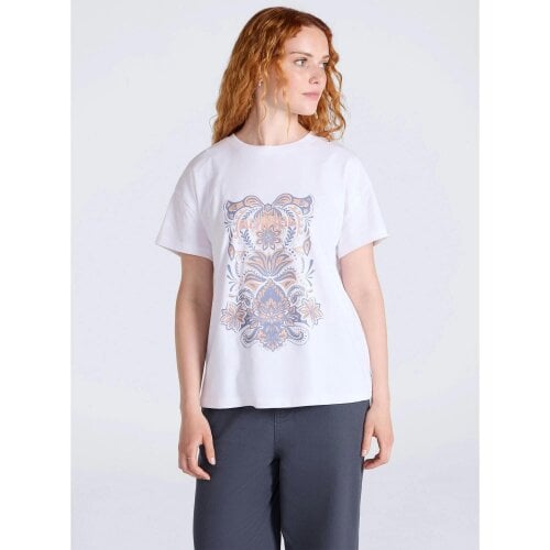 Animal Women´s Phoenix Cotton T-Shirt - Cream