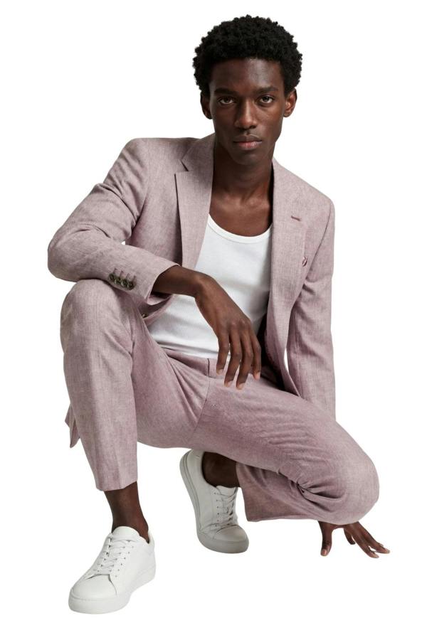Harry Brown London Giacomo Slim Fit Suit Trousers