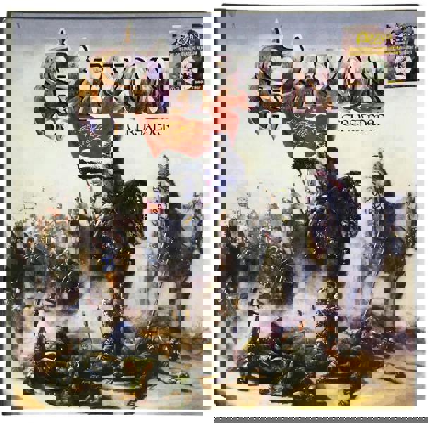 Saxon 'Crusader' Limited Edition Gatefold Sleeve Splatter LP Vinyl