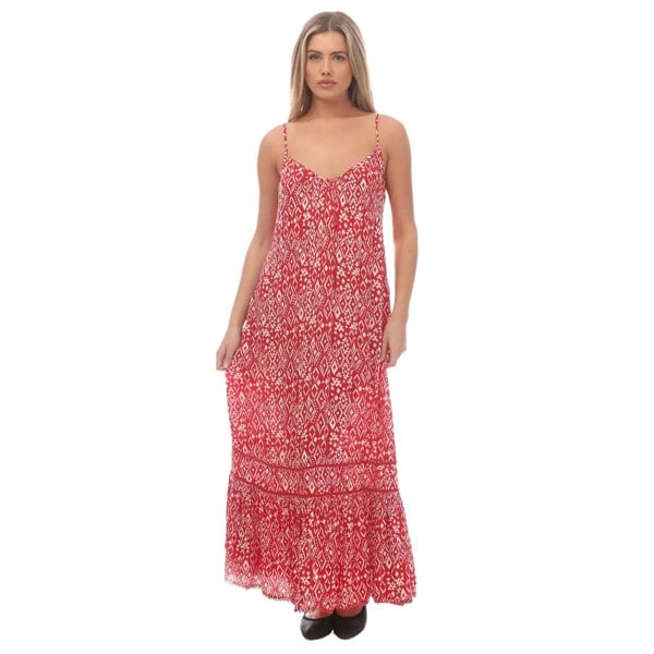 Superdry Womens/Ladies Vintage Cami Beach Maxi Dress - Red