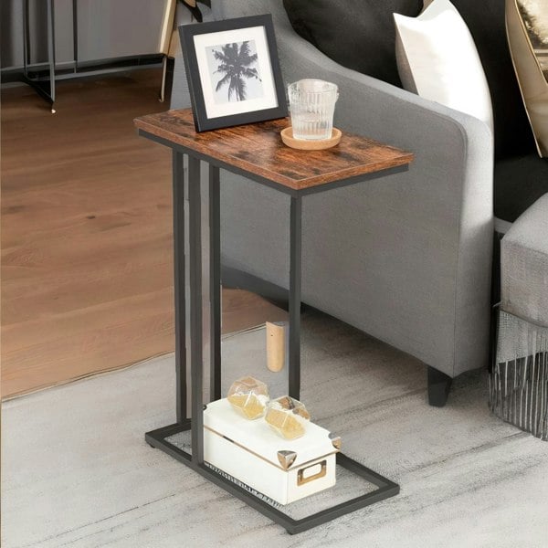 Rafaelo Mobilia Side Table C Shaped