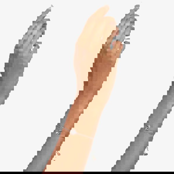 Ted Baker Soleta Silver Tone Crystal Halo Toggle Bracelet TBJ3699-01-02