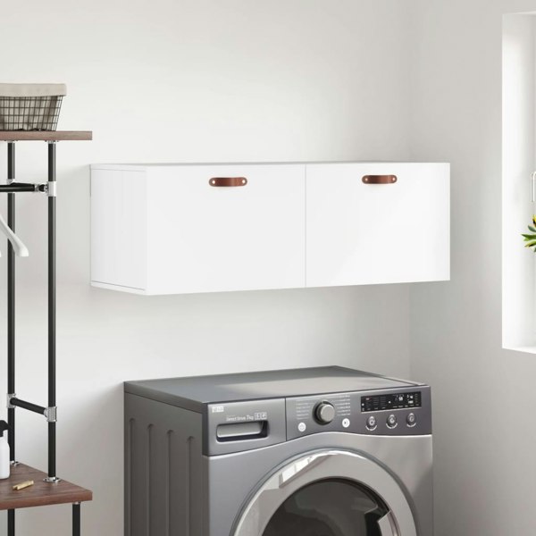 Berkfield Wall Cabinet White 100x36.5x35 cm Engineered Wood