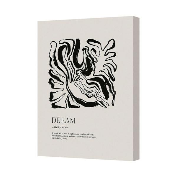 Benjamin Tate Design Dream Abstract Canvas Art Print Handmade In UK Contemporary Wall Decor