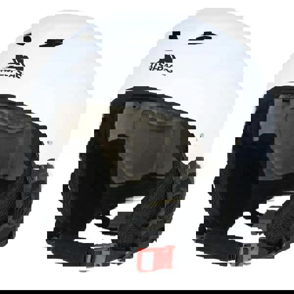 Trespass Adults Skyhigh Protective Snow Sport Ski Helmet - White - 