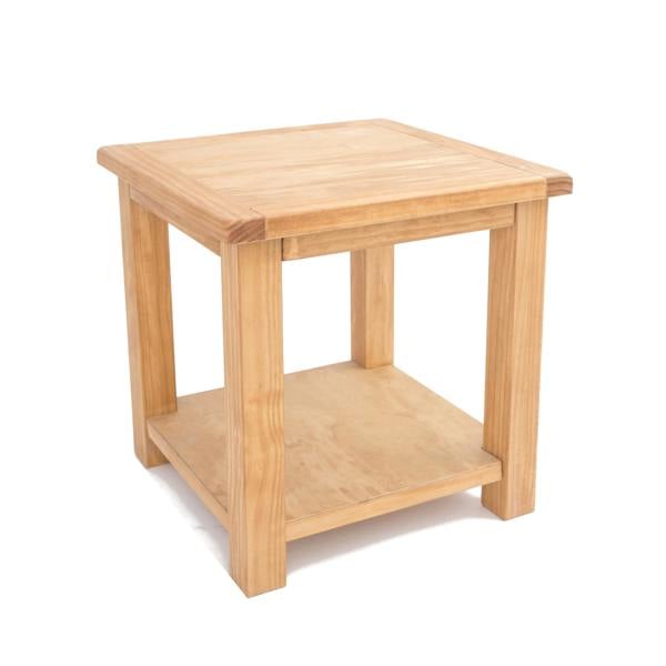 Side Table / End Table with Shelf