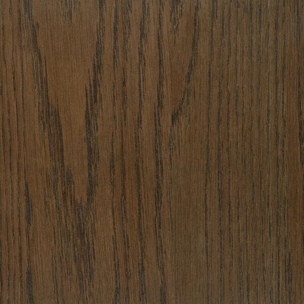 Wyld Haus Jyvaskyla 120cm Dark Oak Wood Round Extendable Dining Table