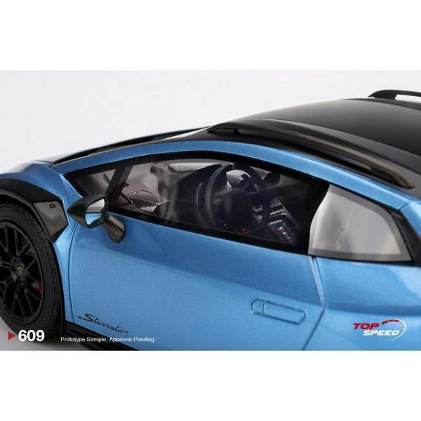 MCSlots Lamborghini Huracan Sterrato Blu Aegir 1:18 Scale Topspeed TS0609