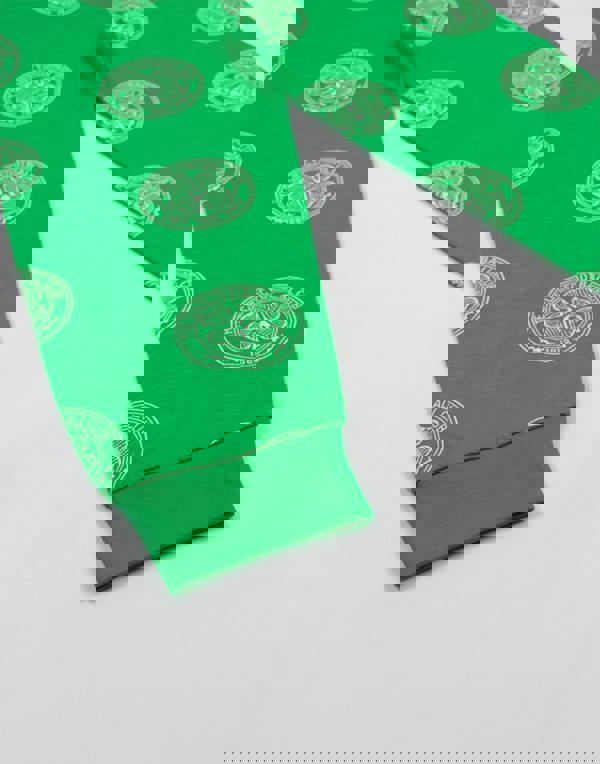 Celtic Boys Green Logo Short Sleeve Long Leg Pyjama Set