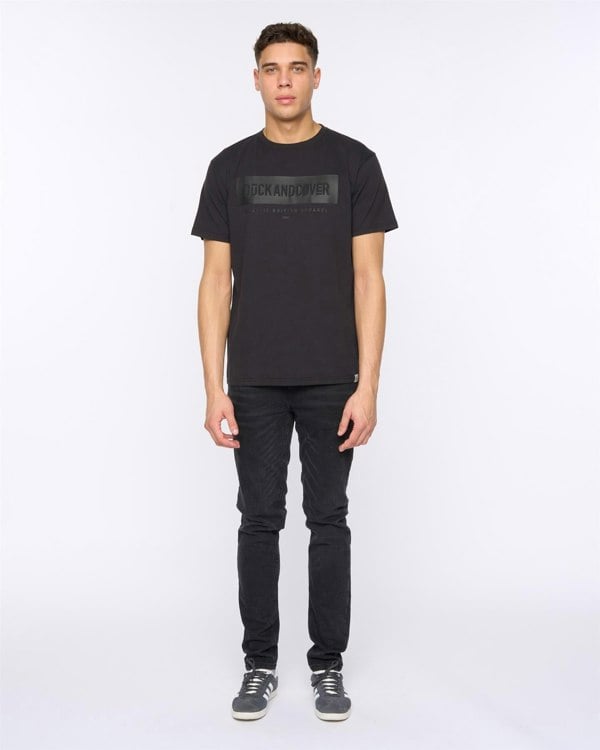 Duck and Cover Chatts T-Shirt - Black