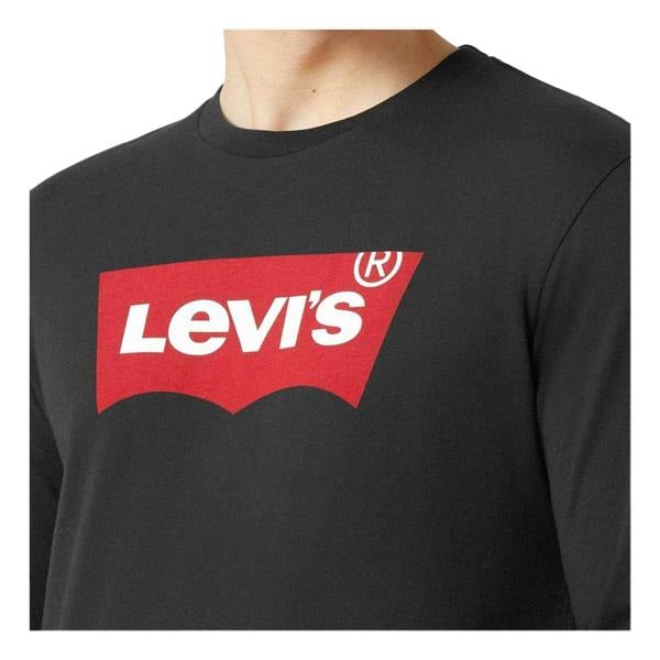 Levis Mens Bat Wings T-Shirt - Black - 