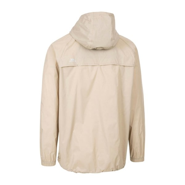 Trespass Unisex Adult Qikpac Waterproof Jacket - Oatmilk