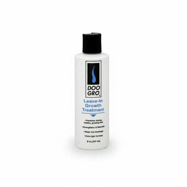 Doo Gro leave-in growth treatment bottle on a white background