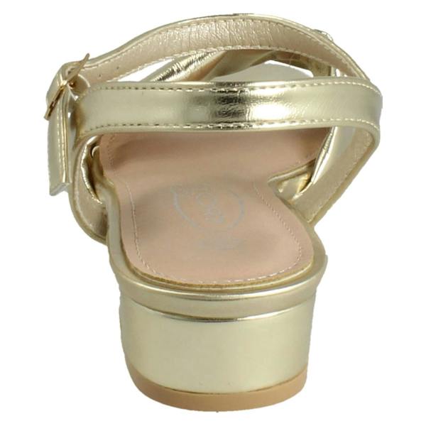 Spot On Ladies Spot On Low Heel Casual Buckle Fastening Sandals F12113