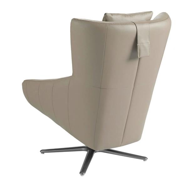 Angel Cerdá Mink Leatherette Swivel Armchair 5044