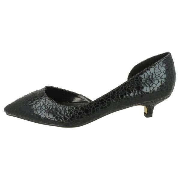 Savannah Ladies Savannah Cut Out Side Kitten Heel