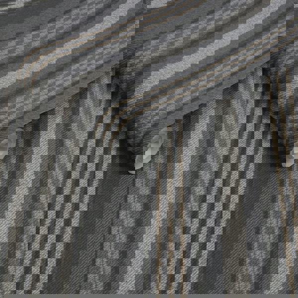 Superfresco Easy Loom Stripe Wallpaper - Charcoal - 10m