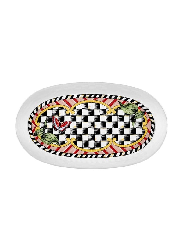 Rozi Jardin Collection Oval Serving Platters (Set of 2)