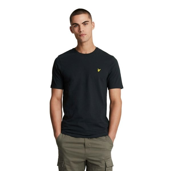 Lyle & Scott Mens Plain T-Shirt - Dark Navy