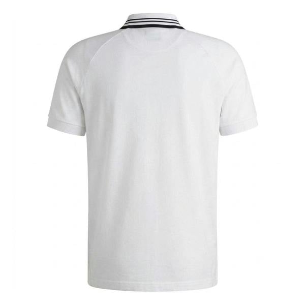 Boss Mens Collared Regular Raglan Polo Shirt - White - 