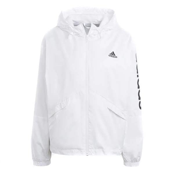 Adidas Ess Women's Oversized Windbreaker Jacket White