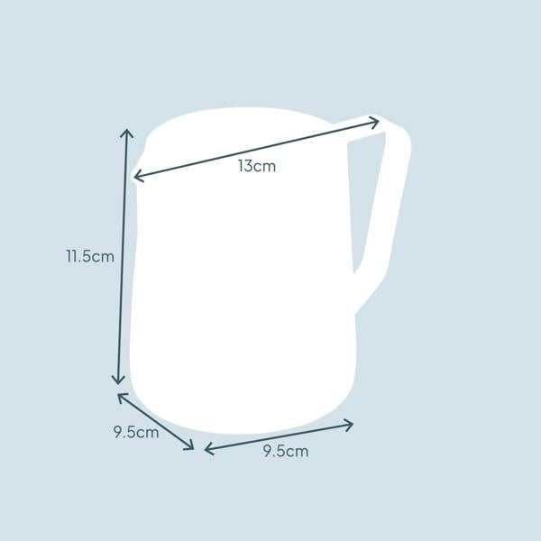Cooks Professional Stainless Steel 600ml Milk Steaming Jug | Latte Art Pen Included