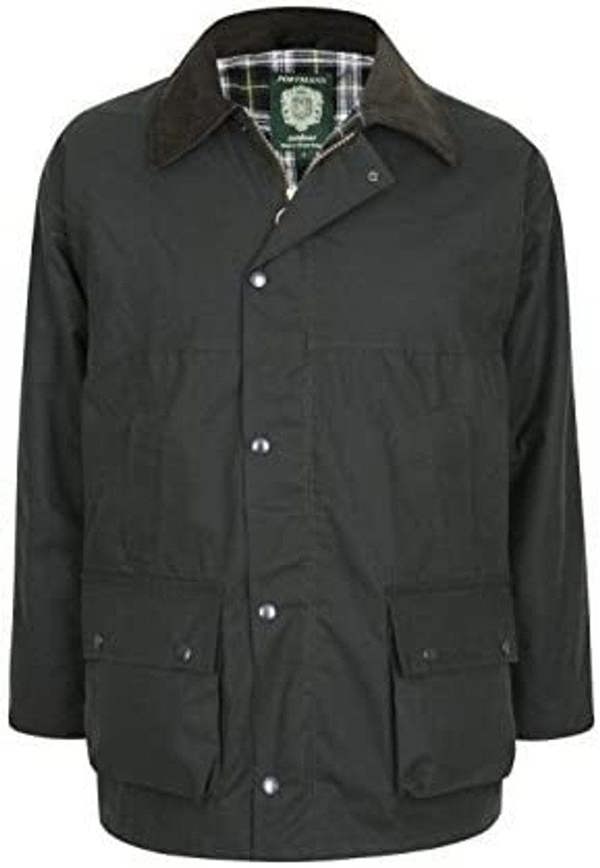 Men's Premium Padded Wax Jacket - Hi-Vis Trousers