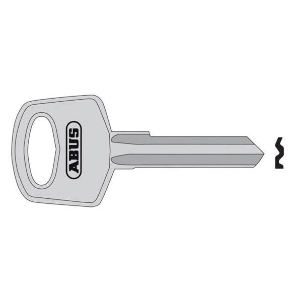 Abus Mechanical 34 Right Hand 6 Pin Key Blank - Multi Colour - 