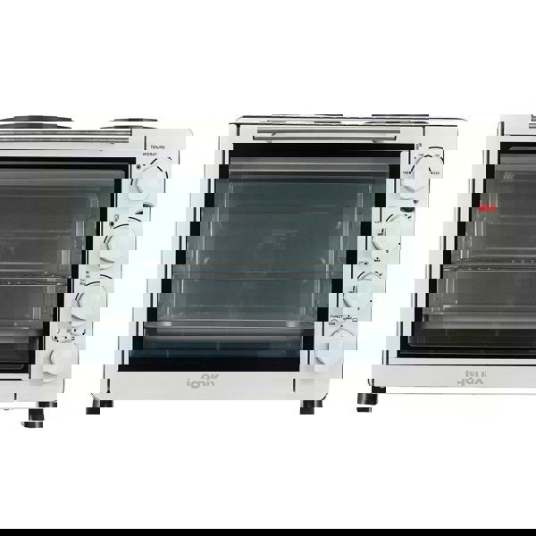 igenix Electric Mini Oven with Hotplate Hobs, 30 Litres