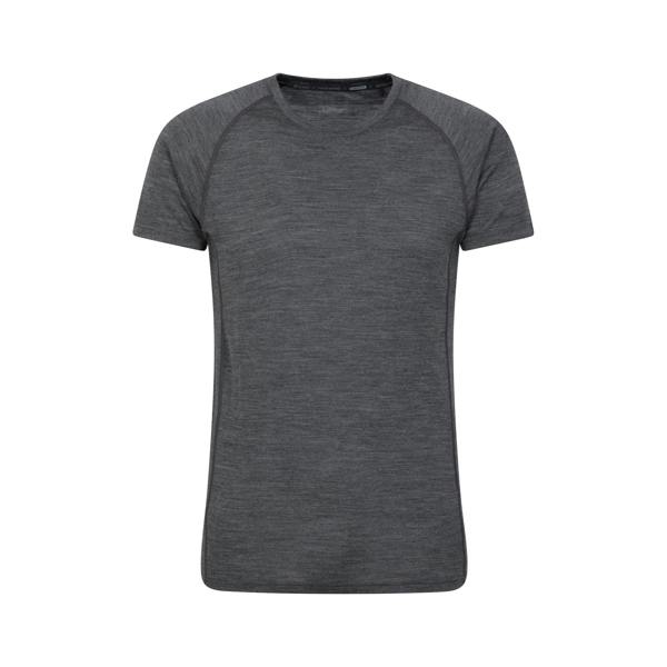 Mountain Warehouse Mens Summit II Base Layer Top - Grey - 